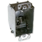 Hubbell RACO® 471 10.5 cu-in 3 in 1/2 in 1 Gang Plaster Ears Mount Gangable Switch Outlet Box