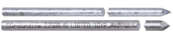 South Atlantic ZZ588 5/8 in Nominal 5/8 in 8 ft Length Ground Rod