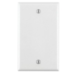 Leviton® 002-80714-00W 4.5 in 1 Gang White Thermoplastic Nylon Box Mount Blank Wallplate