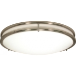 SATCO® NUVO® 62-1637 120 V 25 W 2000/2250/2125 Lumens Ceiling Light Fixture