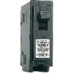 Schneider Electric Square D™ HOM120CP Homeline™ Series 20 A 10 kA 1 Pole Plug On Mount Miniature Circuit Breaker