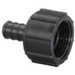 Viega PureFlow 50133 1/2 in x 1/2 in Crimp Poly Alloy Pex Insert Adapter