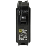 Schneider Electric Square D™ HOM115CP Homeline™ Series 15 A 10 kA 1 Pole Plug On Mount Miniature Circuit Breaker