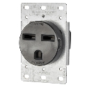 Leviton® 053272-001-S00 250 VAC 30 A 2 Pole Power Receptacle