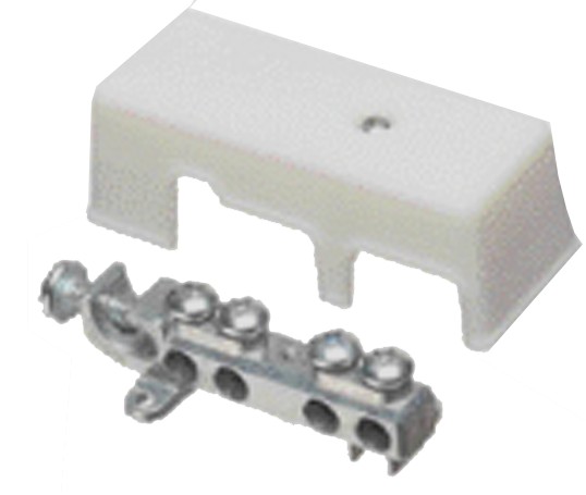 TOPAZ® 813 6-2 AWG Wire Die Cast Zinc Bonding Grounding Bridge