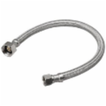 Mueller Industries B&K™ 496-005 Braided Stainless Steel 3/8 in Compression Faucet Supply Line