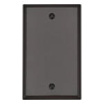 Leviton® 001-85014-000 4-1/2 in 1 Gang Brown Smooth Thermoset Plastic Device Mount Blank Wallplate