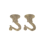 Westinghouse Lightng 70451 30 lb 1.5 in Antique Brass Swag Lamp Hooks Set