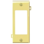 Leviton® 004-PSC26-00I 1 Gang Ivory Thermoplastic Nylon Device Mount Sectional Decorator/GFCI Wallplate