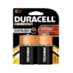 DURACELL® MN1300B2 1.5 V Size D Coppertop Battery