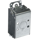 Hubbell RACO® 400 7.5 cu-in 1-1/2 in 1/2 in 1 Gang Steel Screw On/Nail On Mount Gangable Switch Outlet Box