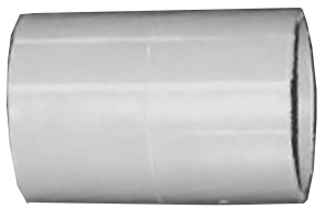 KRALOY® LLC30 3 in PVC Gray Long Line Coupling