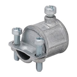 TOPAZ® 153 1 in Die Cast Zinc Straight Squeeze Connector