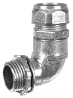 TOPAZ® 431 1/2 in Die Cast Zinc 90 deg Compression Connector