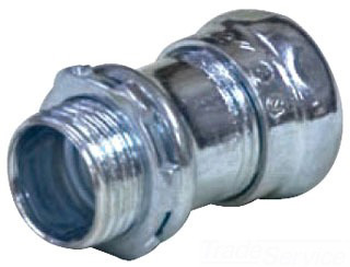 TOPAZ® 654S 1-1/4 in Steel Compression Connector