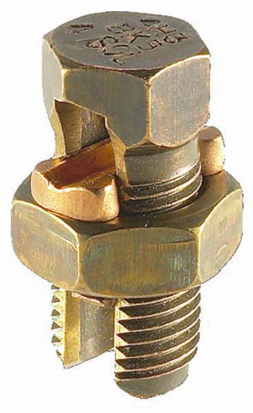 NSI N-1/OR N Series Series 600 V 1/0 AWG Solid/Stranded Copper Copper Mechanical Split Bolt Connector