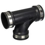 Homewerks Faucets 808 T-200 2 in Rubber Pipe Tee