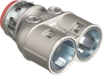 Arlington 3838AST 3/8 in Zinc Silver Liquidtight Conduit Connector