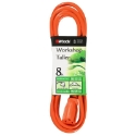 Southwire® Woods® Yellow Jacket® 0265 125 VAC 13 A SJTW 8 ft Outdoor Extension Cord