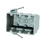 Allied Moulded 3300-NK 46 cu-in 3 in 3 Gangs Off-White Fiberglass Angled Mid Nails Mount Outlet Box