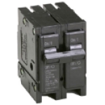 Eaton BR2125 125 A 10 kA 2 Poles Plug On Mount Type BR Thermal Magnetic Circuit Breaker