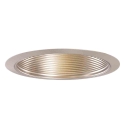 Cooper Lighting HALO 353SN Metallic Fixture 7-1/4 in OD x 3 in H Baffle Trim