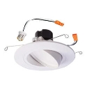 Cooper Lighting HALO RA5606930WHR 120 V 10 W Fixture LED Very Wide Flood LED Adjustable Gimbal