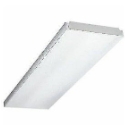 Cooper Lighting Metalux WSN4040C WSN Series 21-40 W 4000 Lumens White Wraparound Light Fixture