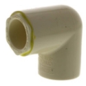 Spears 4106-131 1 in x 3/4 in Socket Chlorinated PVC CTS 90 deg Reducing Elbow