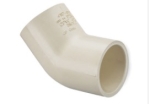 Spears 4117-010BC 1 in x 1 in Socket Chlorinated PVC CTS 45 deg Pipe Elbow