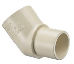 Spears 4127-010BC 1 in x 1 in Spigot x Socket Chlorinated PVC CTS 45 deg Street Elbow