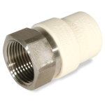 Spears EverTUFF 4135-005SS 1/2 in x 1/2 in Socket x FNPT Chlorinated PVC Transition Female Adapter