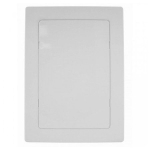 Jones Stephens Corp A04006 White 6 in ABS Snap-Ease Access Panel