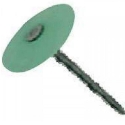 National Nail® PRO-FIT® 0135071 1-1/4 in Plastic Cap Steel Round Cap Nail