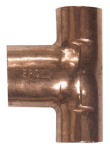 Elkhart Prod Corp 111BHX05X075 1/2 in x 1/2 in x 3/4 in Copper x Copper Copper Bullhead Reducing Tee