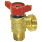 Mueller Industries B&K™ 102-053HN 1/2 in MIP x Sweat Brass Quarter-Turn Boiler Drain Valve