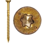 ITW Buildex and Illinois Tool Works GRK Fasteners™ 01073 1-1/2 in 305/316 Stainless Steel Multi-Purpose Wood Screw