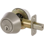 Delaney® 210S-US15 2 1 in 1-3/8 - 1-3/4 in Deadbolt