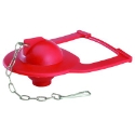 Lavelle Industries Korky 2011BP 2 in Red Chlorine Resistant Rubber Hinge Flapper