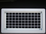 Vestal 306MWH 8 x 16 in Thermoplastic White Automatic Foundation Vent