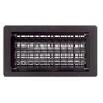 Vestal 306MBL 8 x 16 in Stainless Steel Black Automatic Foundation Vent