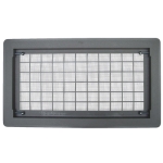 Vestal 306MGR 8 x 16 in Gray Energy Saver Automatic Foundation Vent