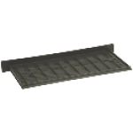 Vestal 320BR 8 x 16 in Polypropylene Brown Manual Foundation Vent