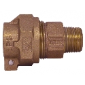 Legend Valve 313-234NL 3/4 in Pack Joint (IPS) x MNPT Bronze Lead-Free Pipe Coupling