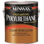 Minwax® 319010000 1 gal Can Clear Semi-Gloss High-Build Interior Polyurethane Coat