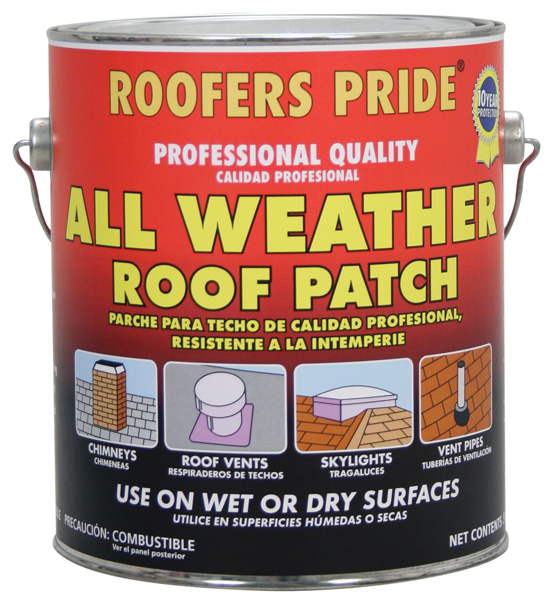 JETCOAT ® 61411 1 gal Pail Black Mastic Roof Patch and Flashing Cement