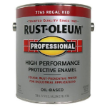 Rust-Oleum® PROFESSIONAL 215965 1 gal Regal Red Gloss Protective Enamel Paint