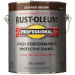 Rust-Oleum® PROFESSIONAL 215967 1 gal Leather Brown Gloss Protective Enamel Paint