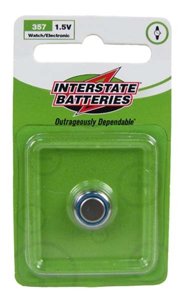 Interstate Batteries WAC5100 Silver Oxide Battery 0.2 x 0.45 x 0.45 in Watch Battery