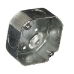 Hubbell RACO® 126 15.5 cu-in 4 in (2) 1/2 in or (6) 3/4 in 1 Gang Gray Octagon Box